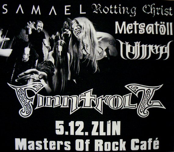 FINNTROLL, SAMAEL... - Zlín - 5.12.2010